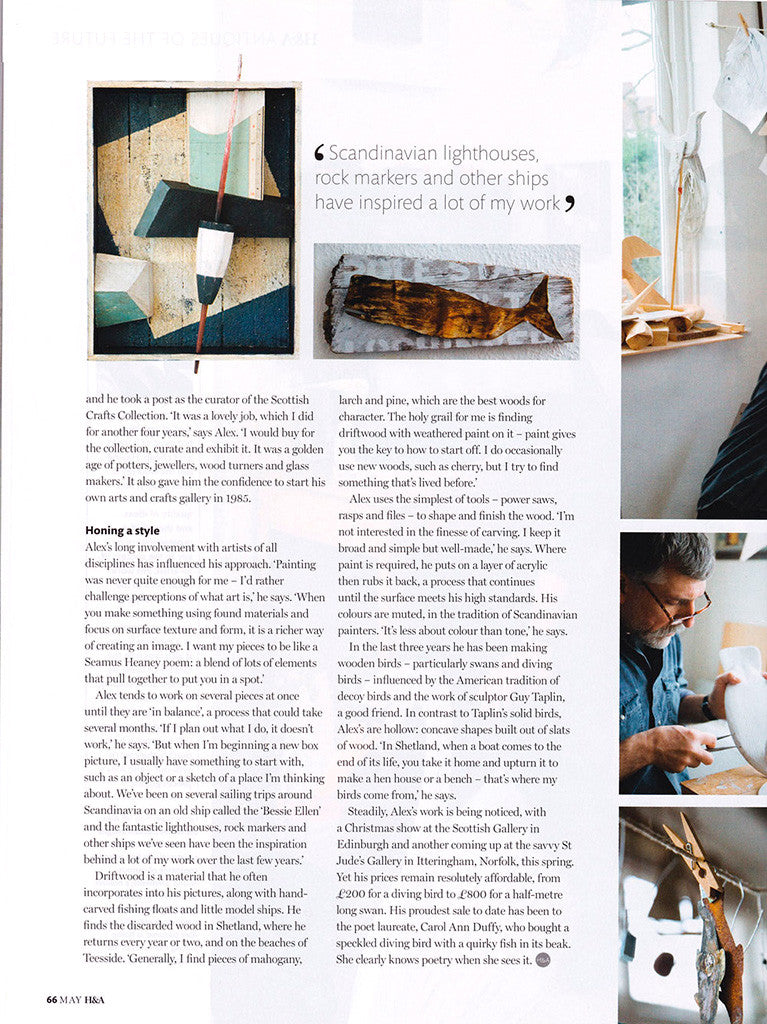 A selection of press features - Alex Malcolmson - St. Jude's Prints