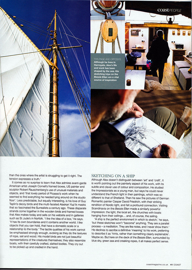 A selection of press features - Alex Malcolmson - St. Jude's Prints