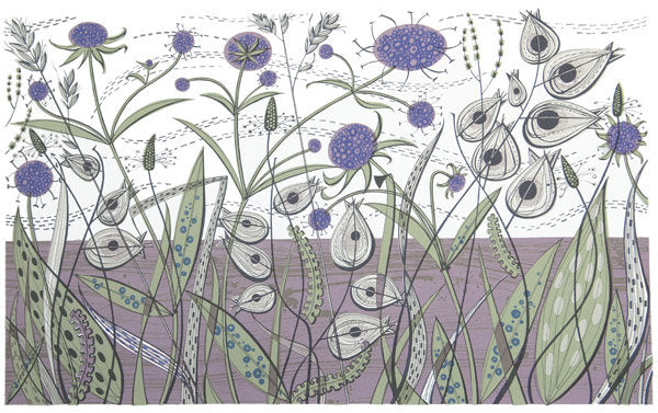 By Green Bank - Angie Lewin - St. Jude's Prints