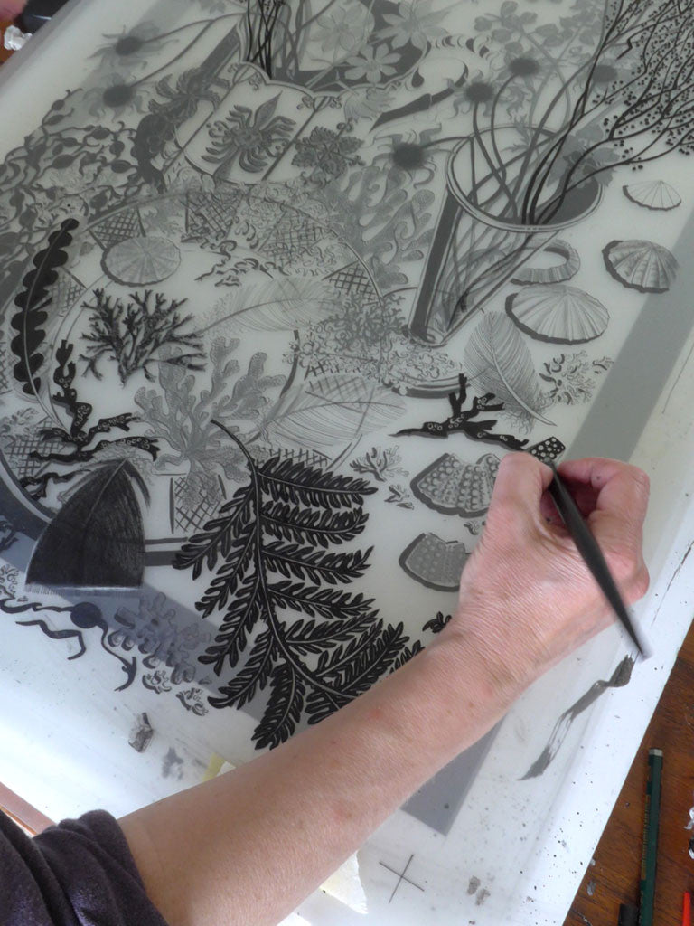 Nature Study, Late Summer - Angie Lewin - St. Jude's Prints