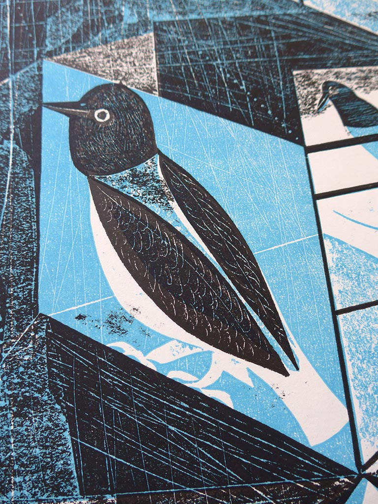 Bird Box Blue - Charles Shearer - St. Jude's Prints