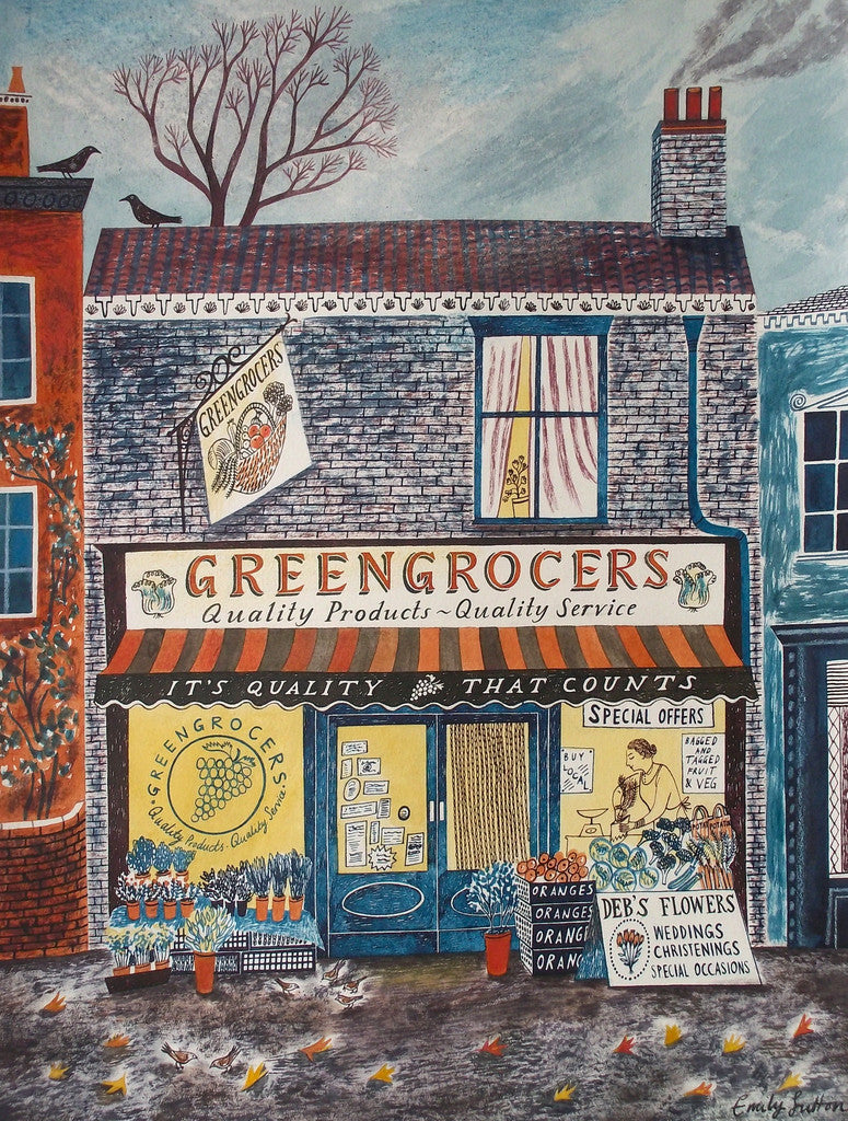 Greengrocers - Emily Sutton - St. Jude's Prints