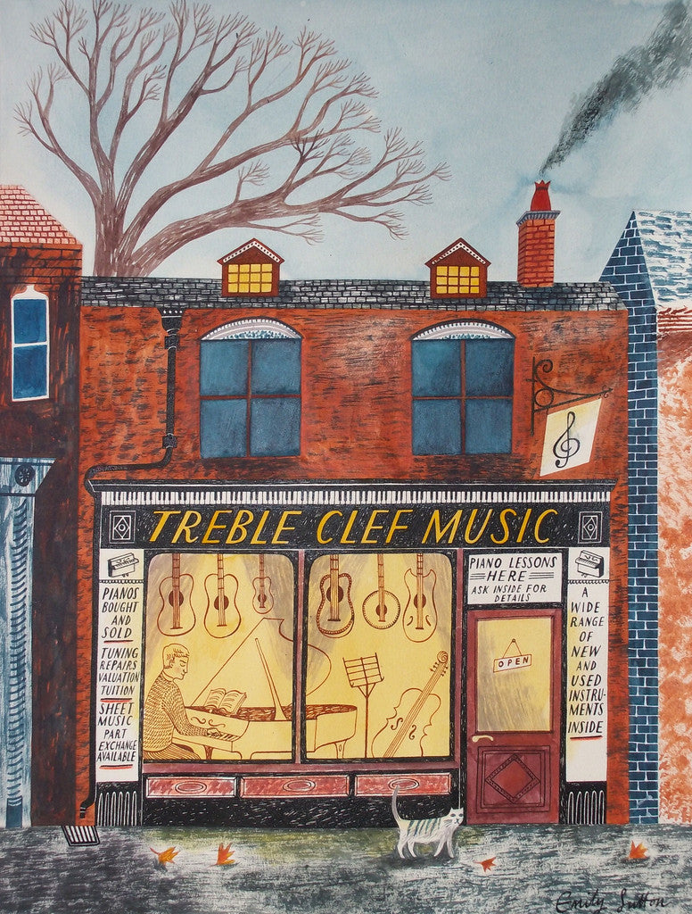 Treble Clef Music - Emily Sutton - St. Jude's Prints