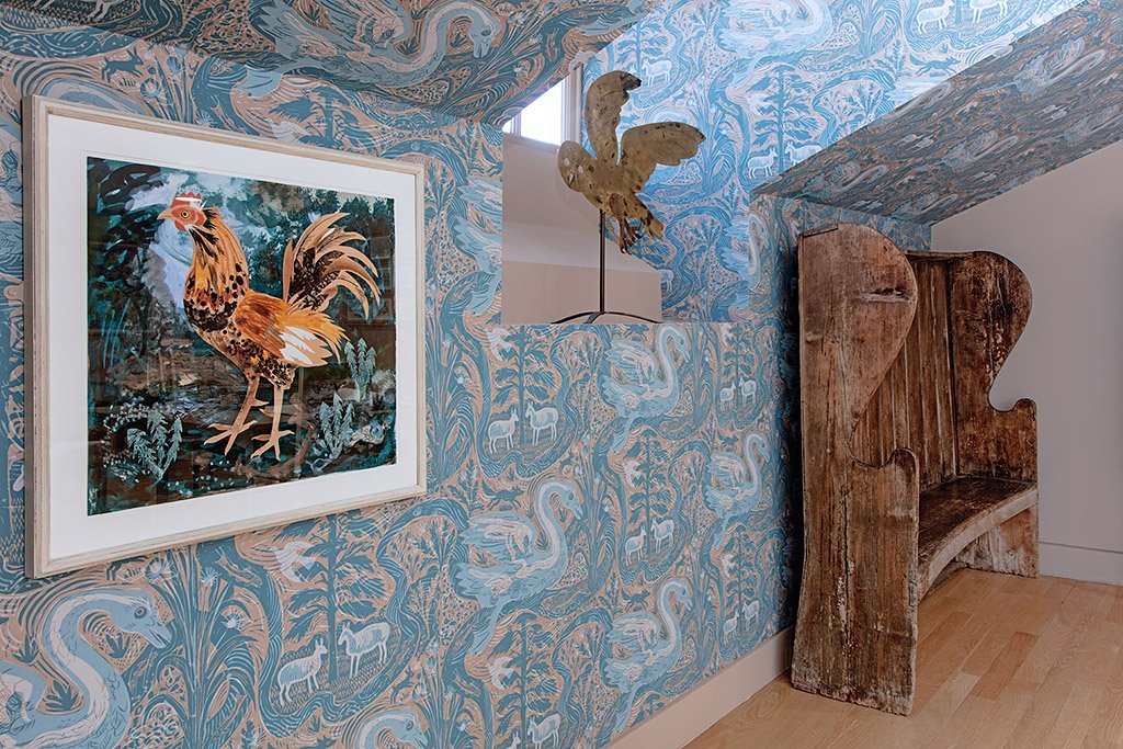 Compton Verney wallpaper - Mark Hearld - St. Jude's Prints