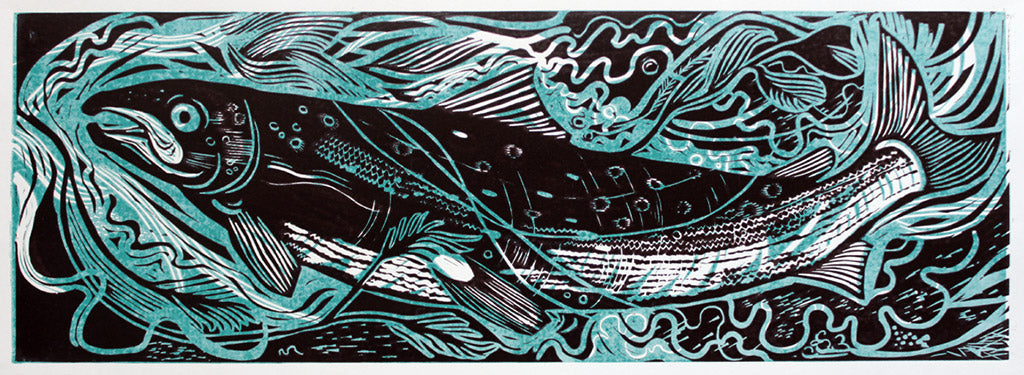 Spey Salmon - Mark Hearld - St. Jude's Prints