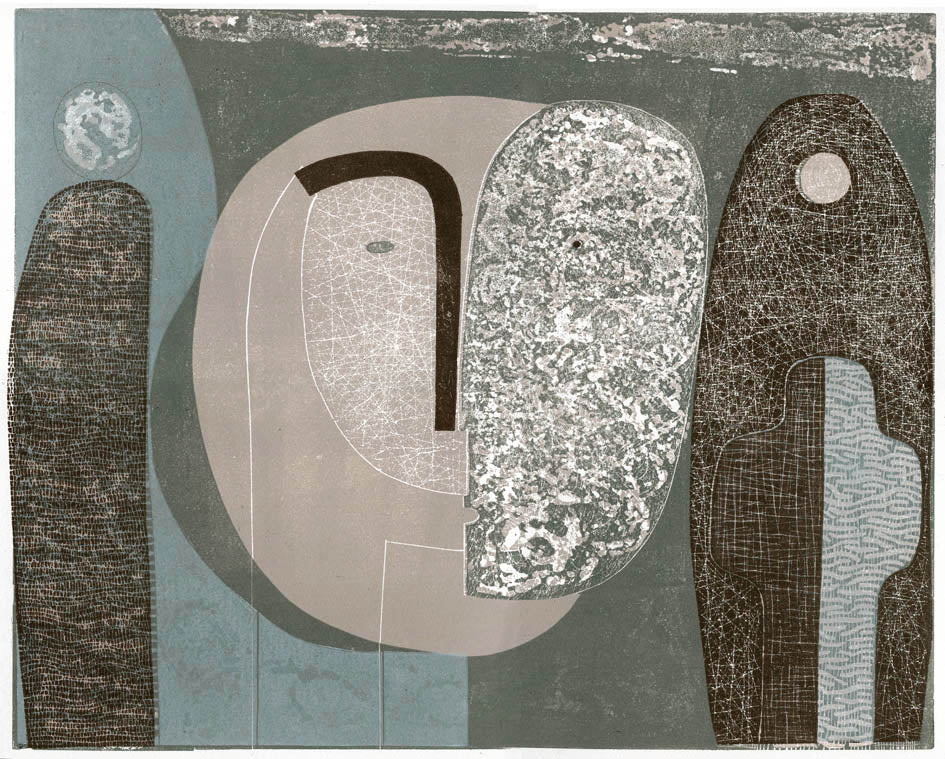 Ancient Head Form III - Melvyn Evans - St. Jude's Prints