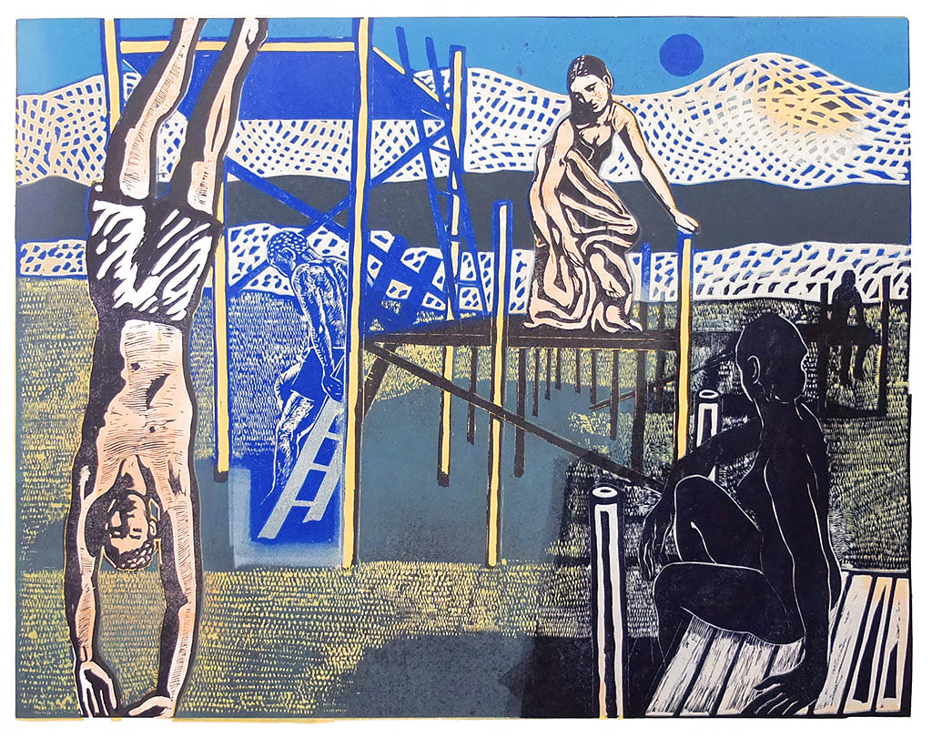 Night Swimmers 25/30 - Michael Kirkman - St. Jude's Prints