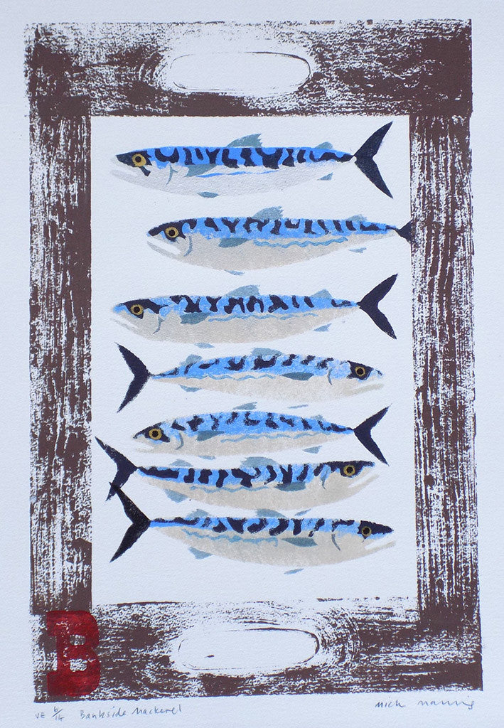 Bankside Mackerel - Mick Manning - St. Jude's Prints