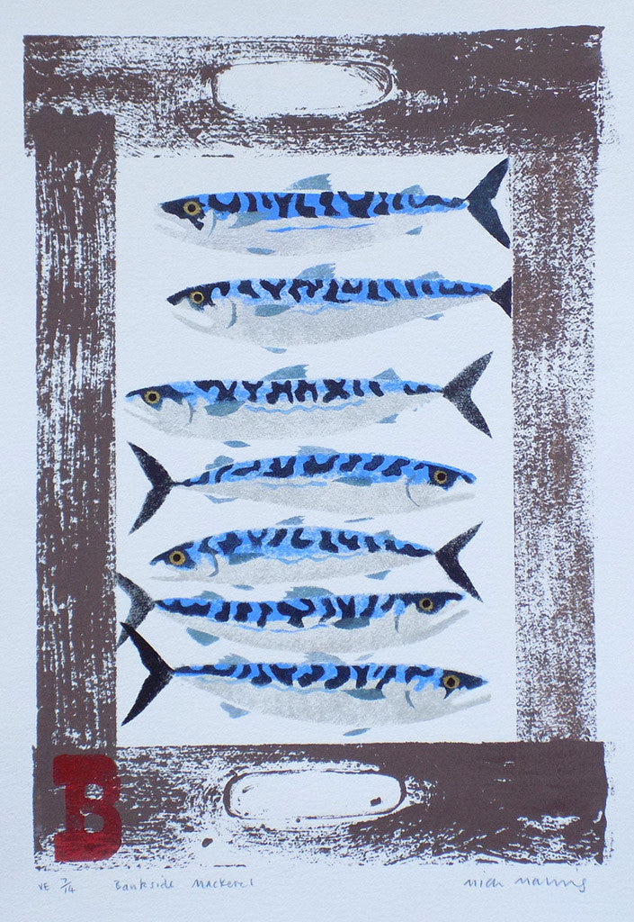 Bankside Mackerel - Mick Manning - St. Jude's Prints
