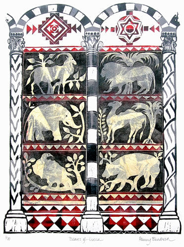 Beasts of Lucca - Penny Bhadresa - St. Jude's Prints
