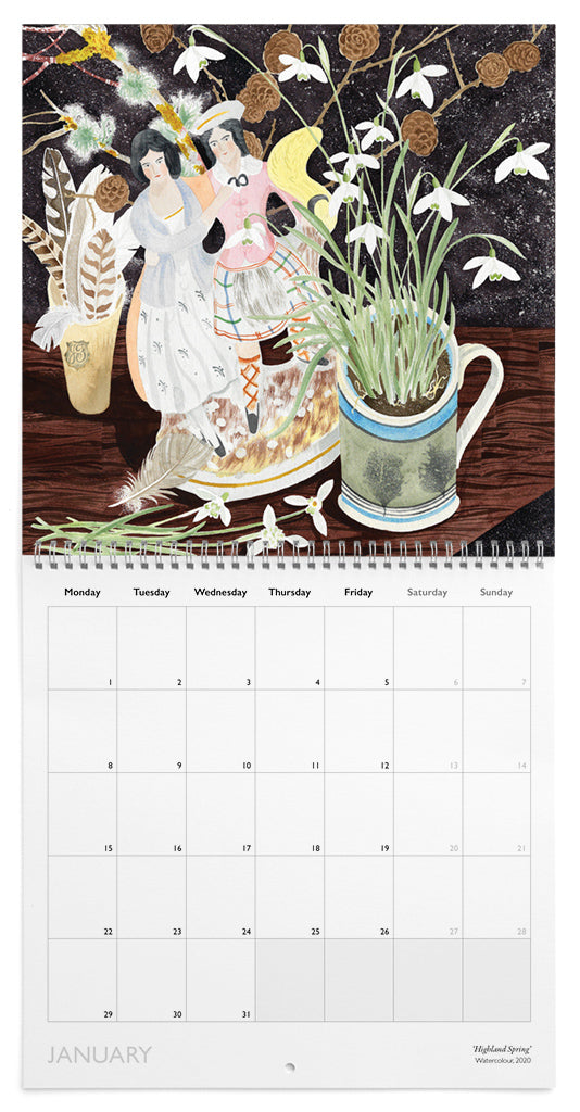1 copy - Angie Lewin 2024 Calendar - North America