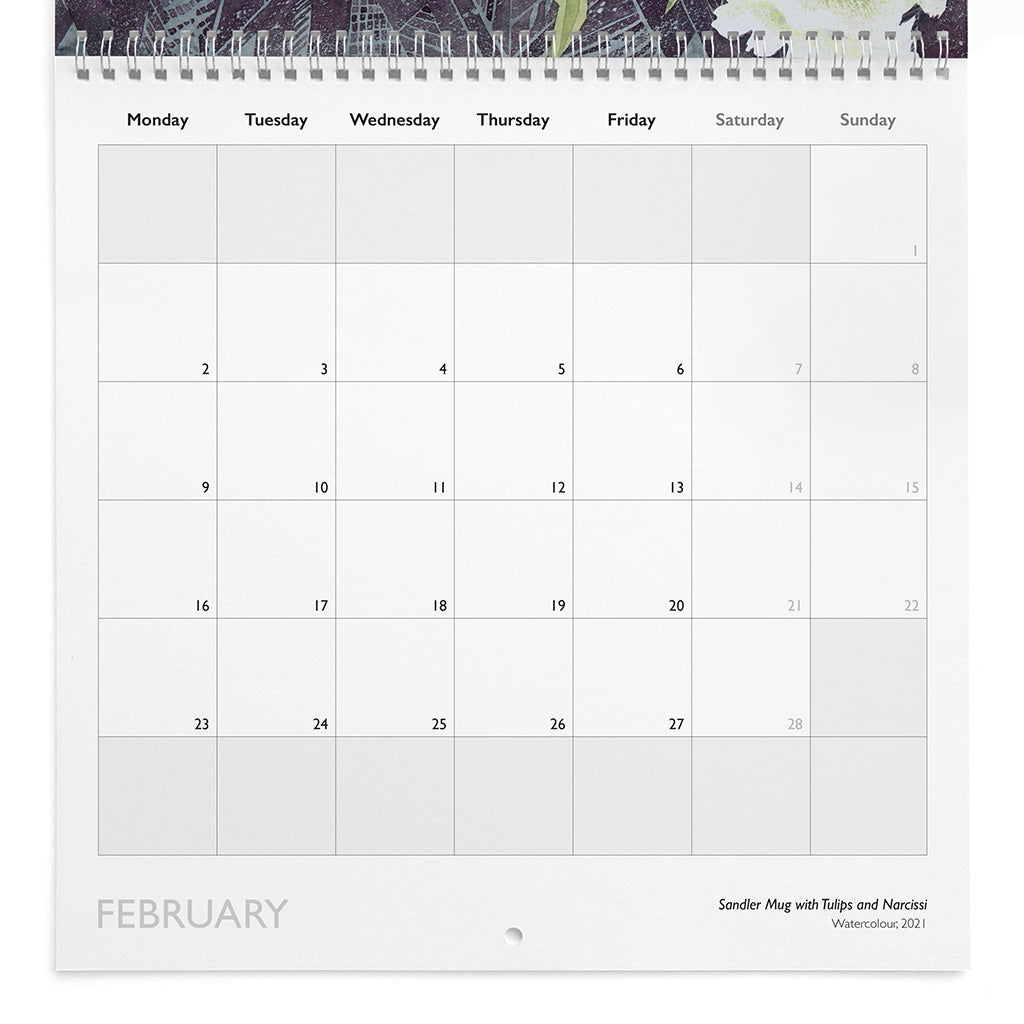 Angie Lewin 2026 Wall Calendar