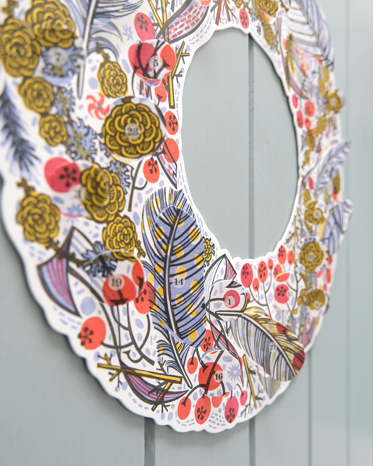Angie Lewin Advent Wreath