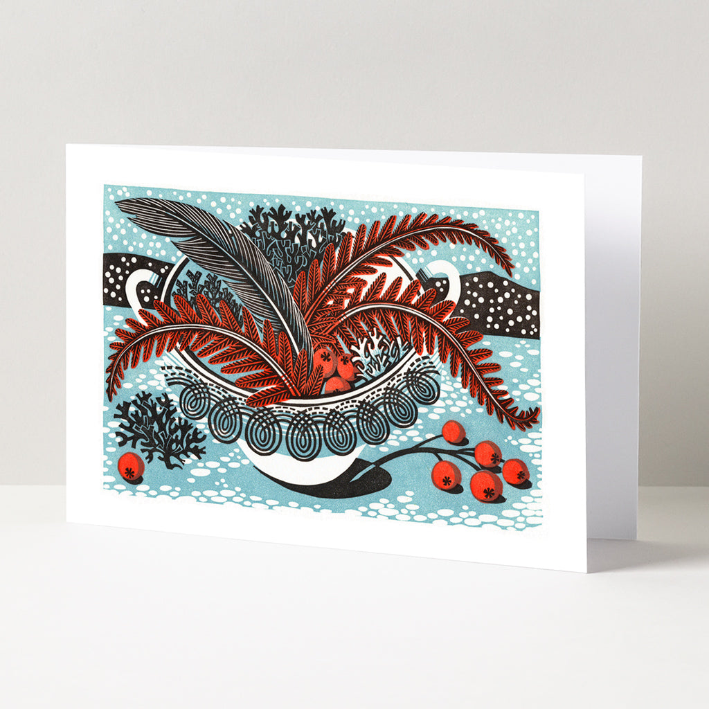 'Persephone Snow' Christmas Card - pack of 6 cards