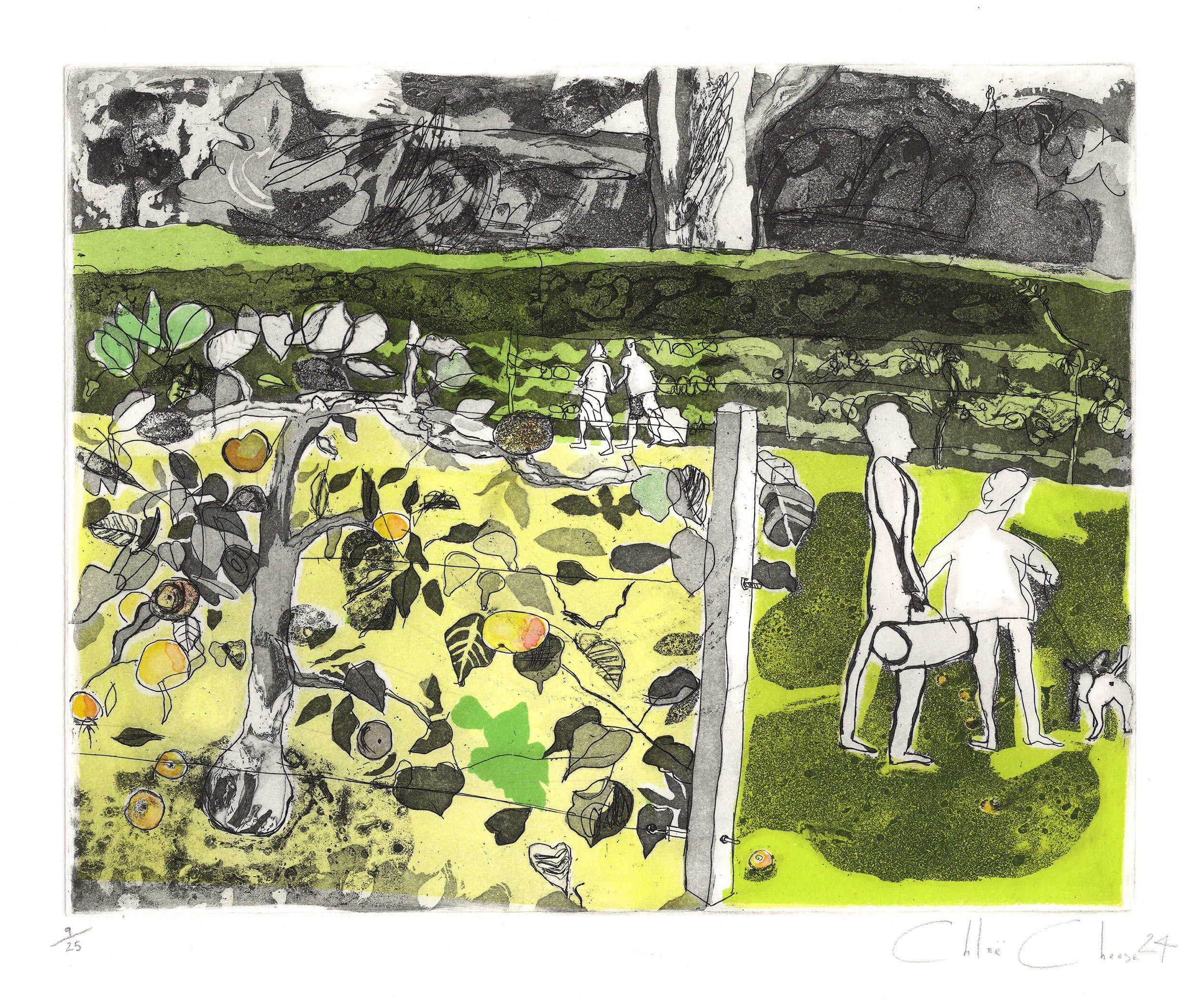 Apples - Visiting Bridge End Garden 9/25