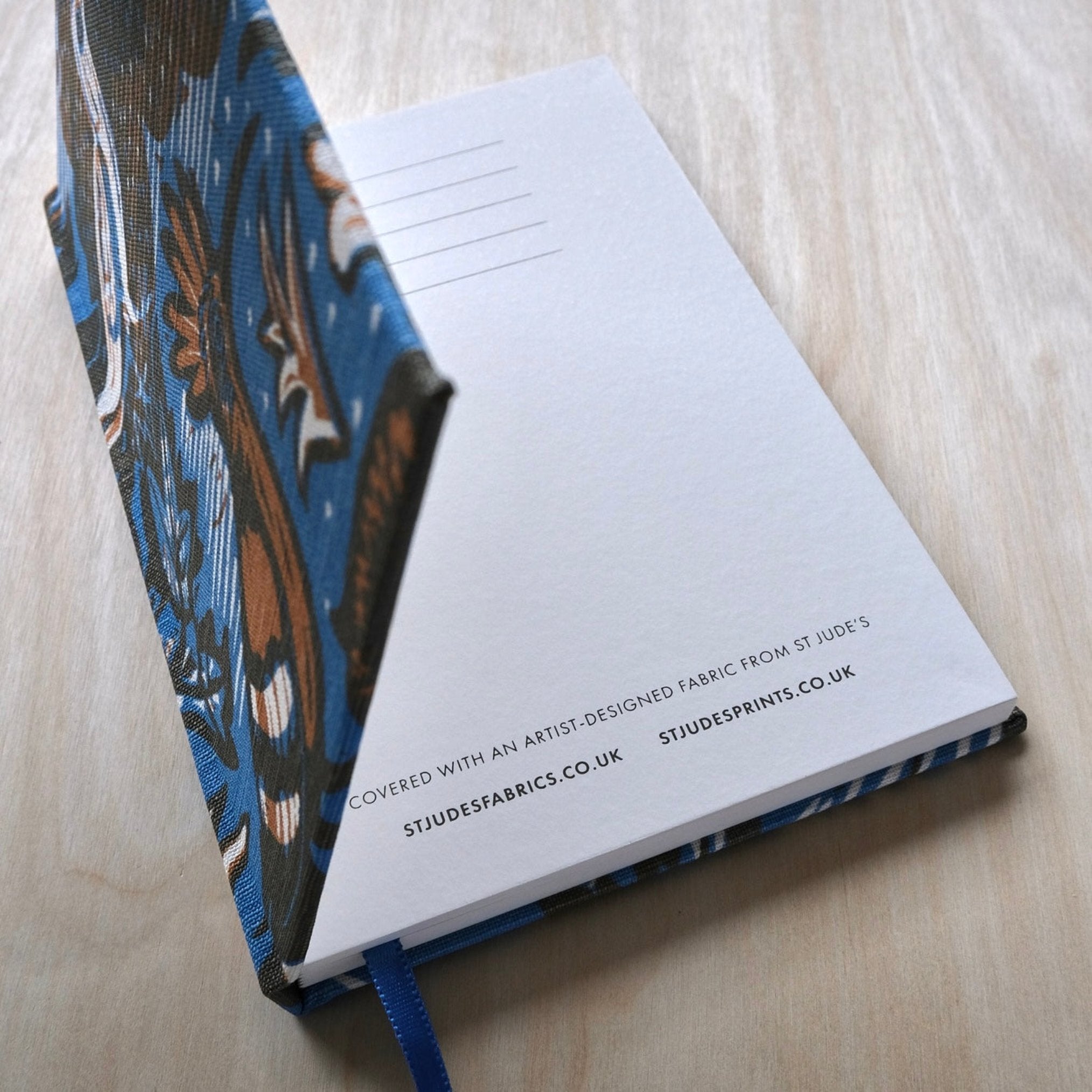 Mark_Hearld_Tyger _Tyger_Cobalt_Biscuit_Notebook_open_book