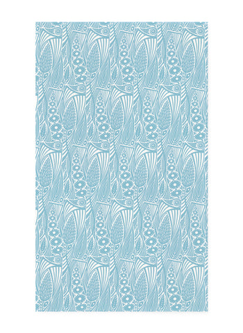 Meadow Grass Tea Towel - Sky Blue