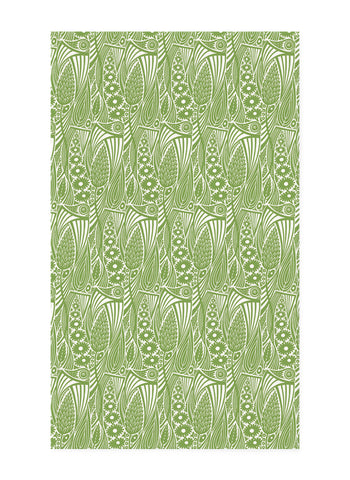 Meadow Grass Tea Towel - Leaf Green