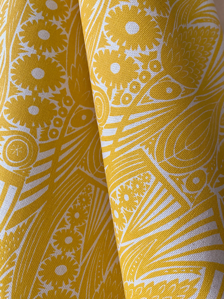 Meadow Grass Tea Towel - Corn Gold