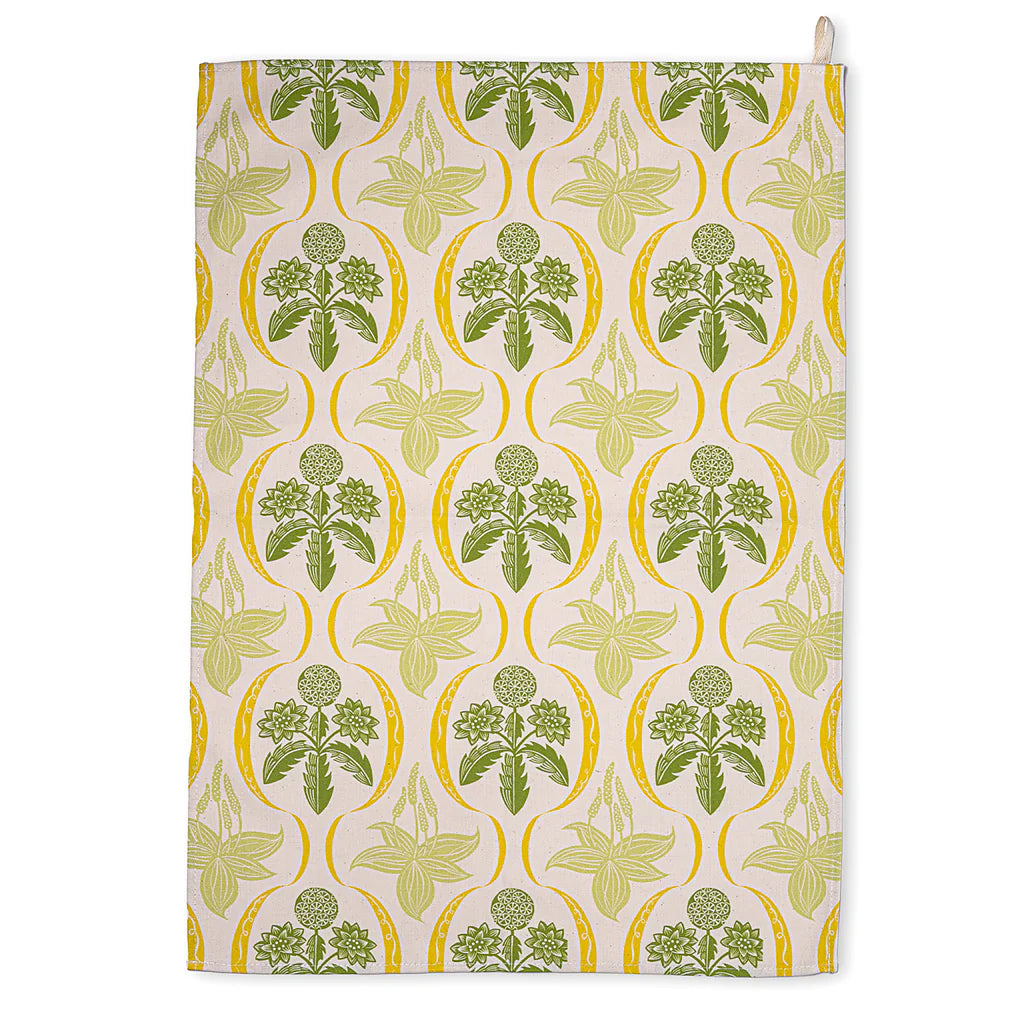 Wild Flower Tea Towel