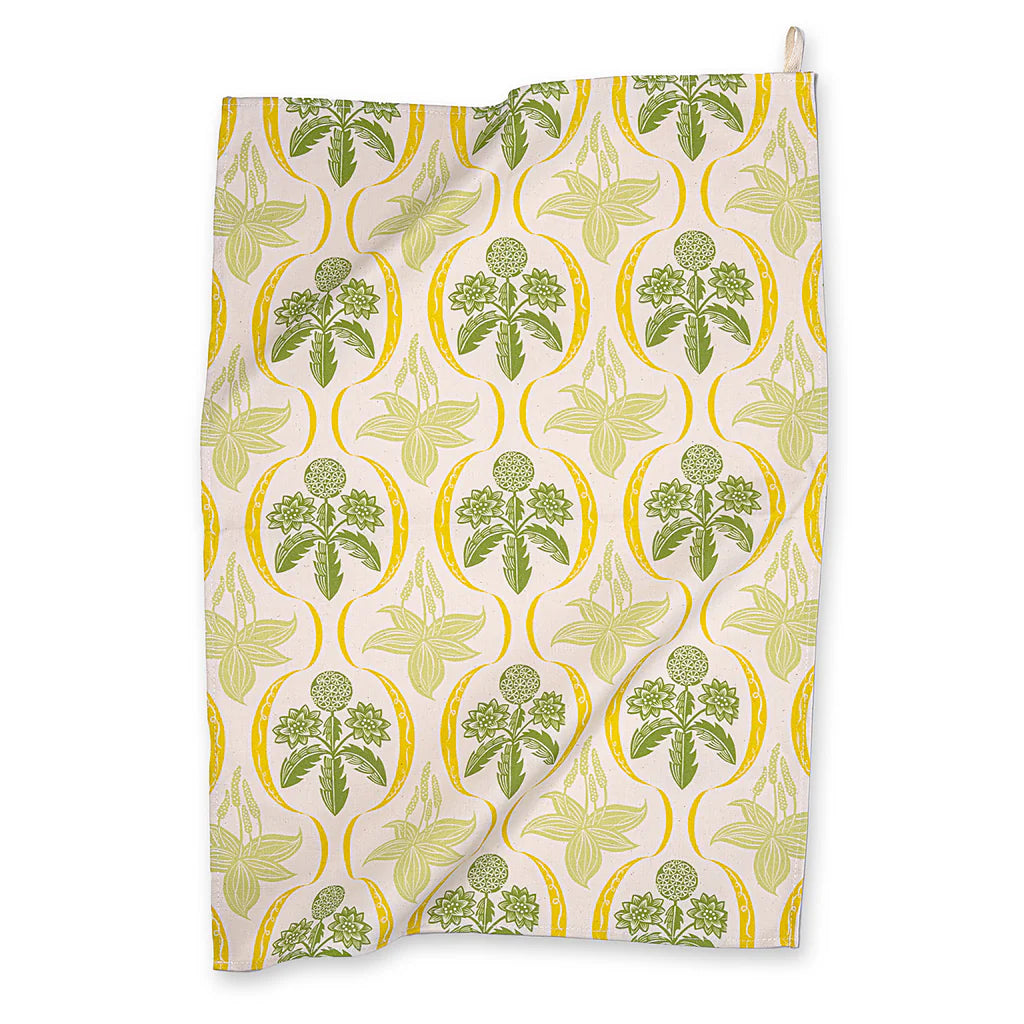 Wild Flower Tea Towel