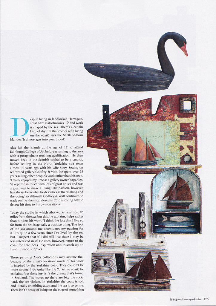 A selection of press features - Alex Malcolmson - St. Jude's Prints