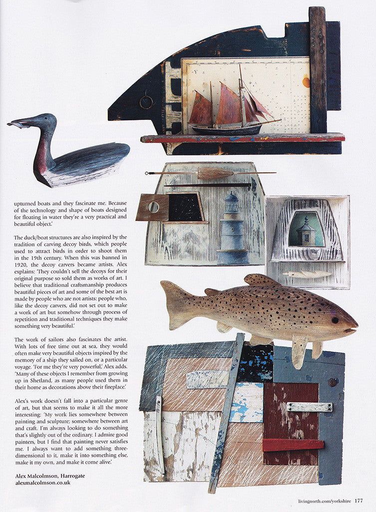 A selection of press features - Alex Malcolmson - St. Jude's Prints