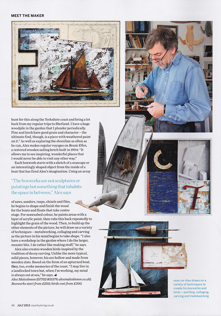 A selection of press features - Alex Malcolmson - St. Jude's Prints