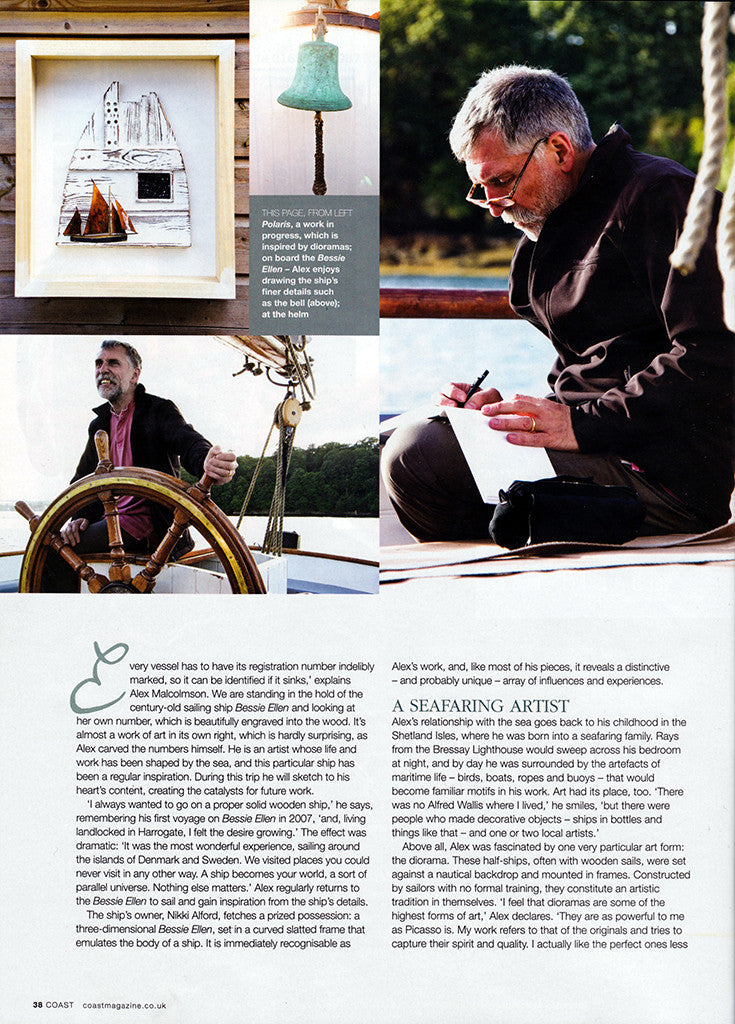 A selection of press features - Alex Malcolmson - St. Jude's Prints