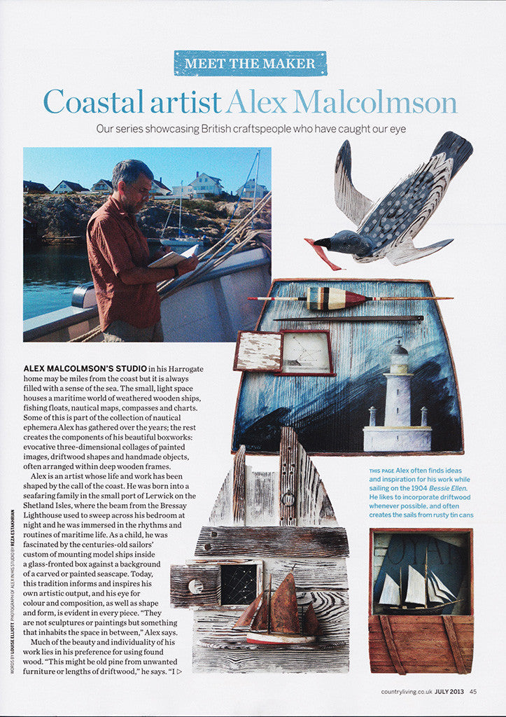 A selection of press features - Alex Malcolmson - St. Jude's Prints