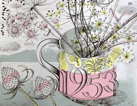 Coronation Mug, Edinburgh - Angie Lewin - St. Jude's Prints