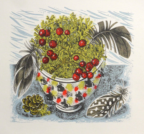 Cromarty Bowl - Angie Lewin - St. Jude's Prints