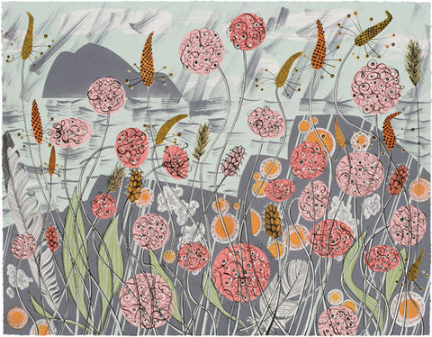 Lichen & Thrift - Angie Lewin - St. Jude's Prints