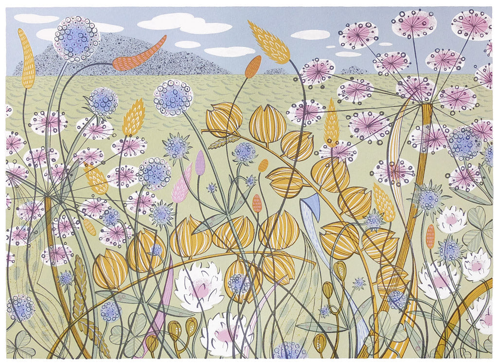 Machair - Angie Lewin - St. Jude's Prints