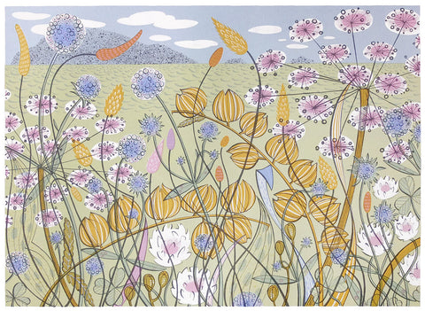 Machair - Angie Lewin - St. Jude's Prints