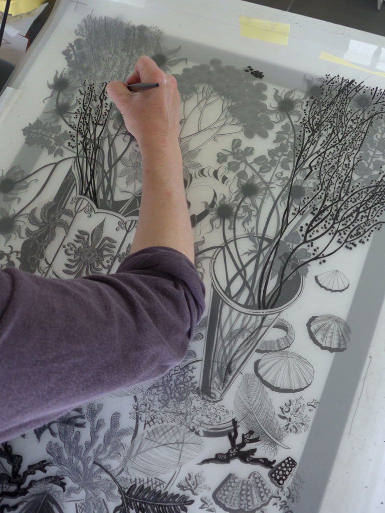Nature Study, Late Summer - Angie Lewin - St. Jude's Prints