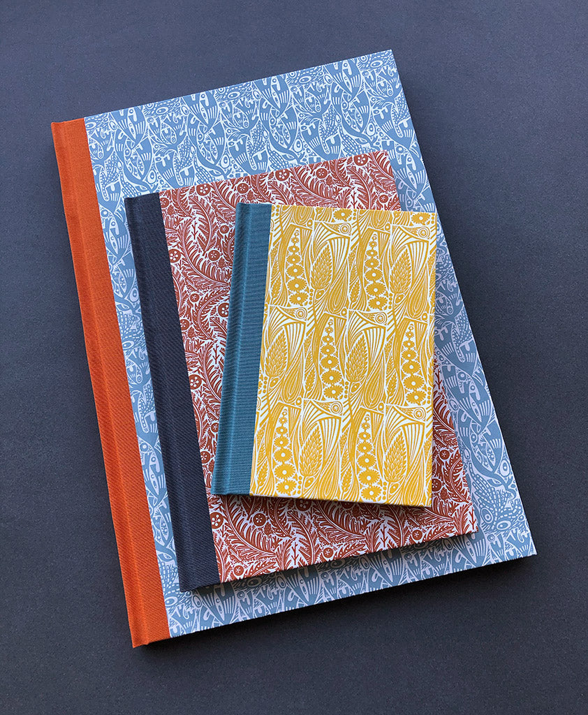 Patterned Paper Set (4 sheets) - Angie Lewin - St. Jude's Prints