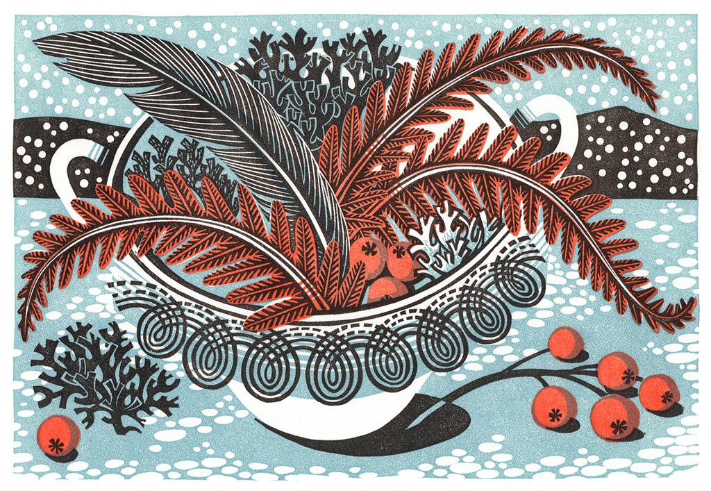 Persephone Snow - Angie Lewin - St. Jude's Prints