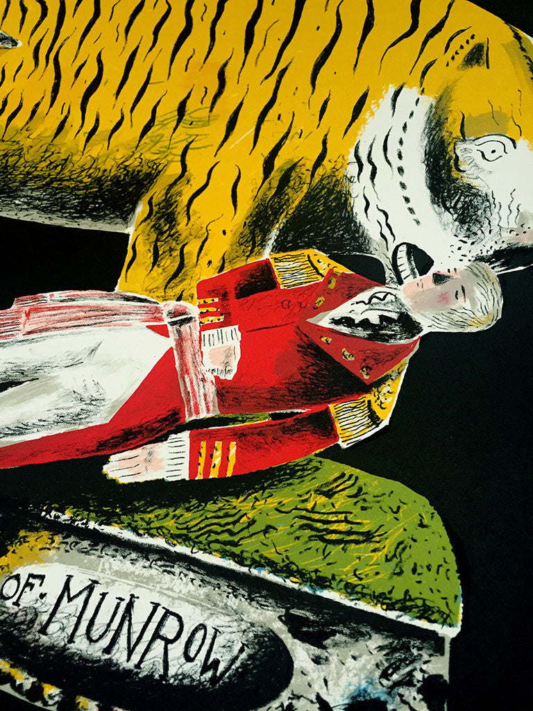 Man Slain by a Tiger - Clive Hicks-Jenkins - St. Jude's Prints