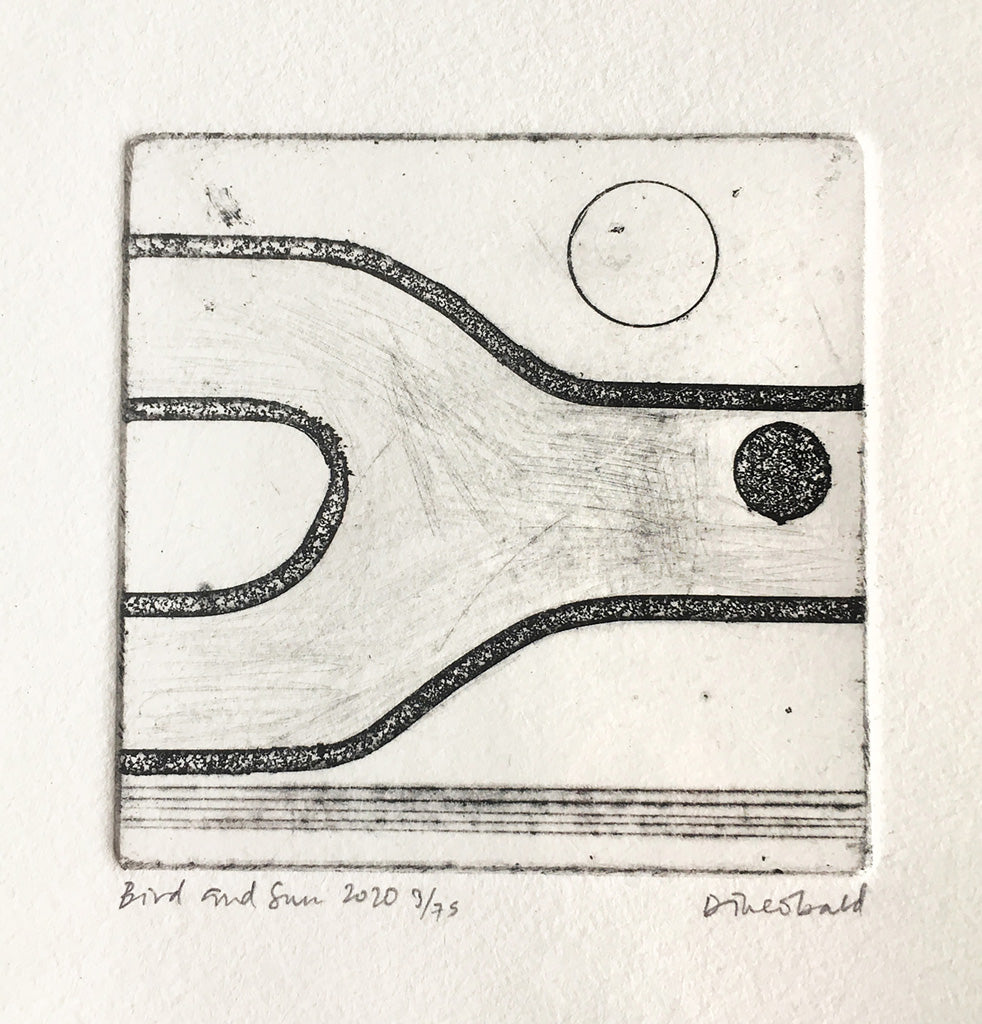 Bird and Sun - Dom Theobald - St. Jude's Prints