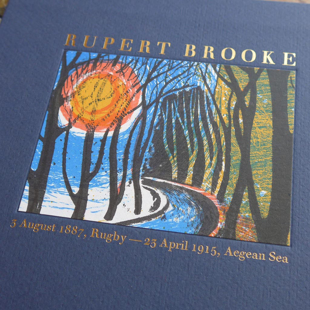Rupert Brooke - Selected Poems - Ed Kluz - St. Jude's Prints