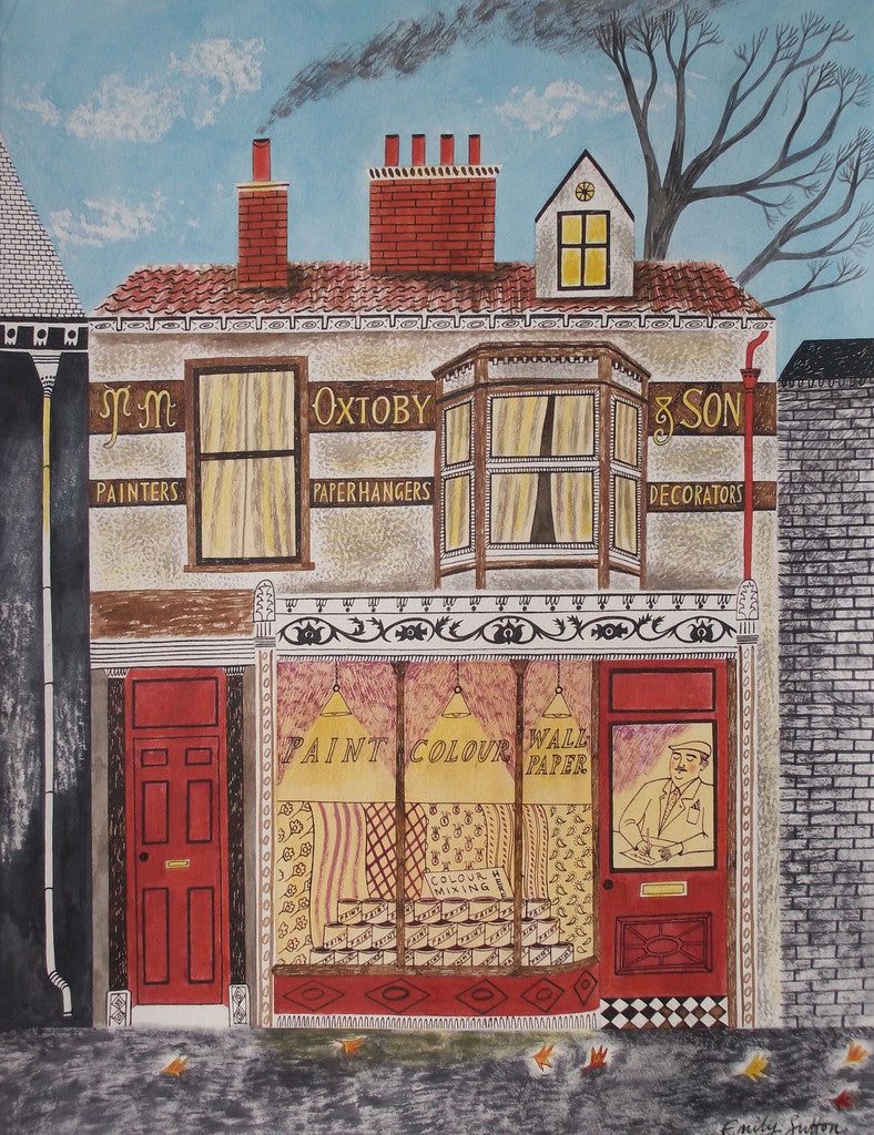 Oxtoby's Decorators - Emily Sutton - St. Jude's Prints