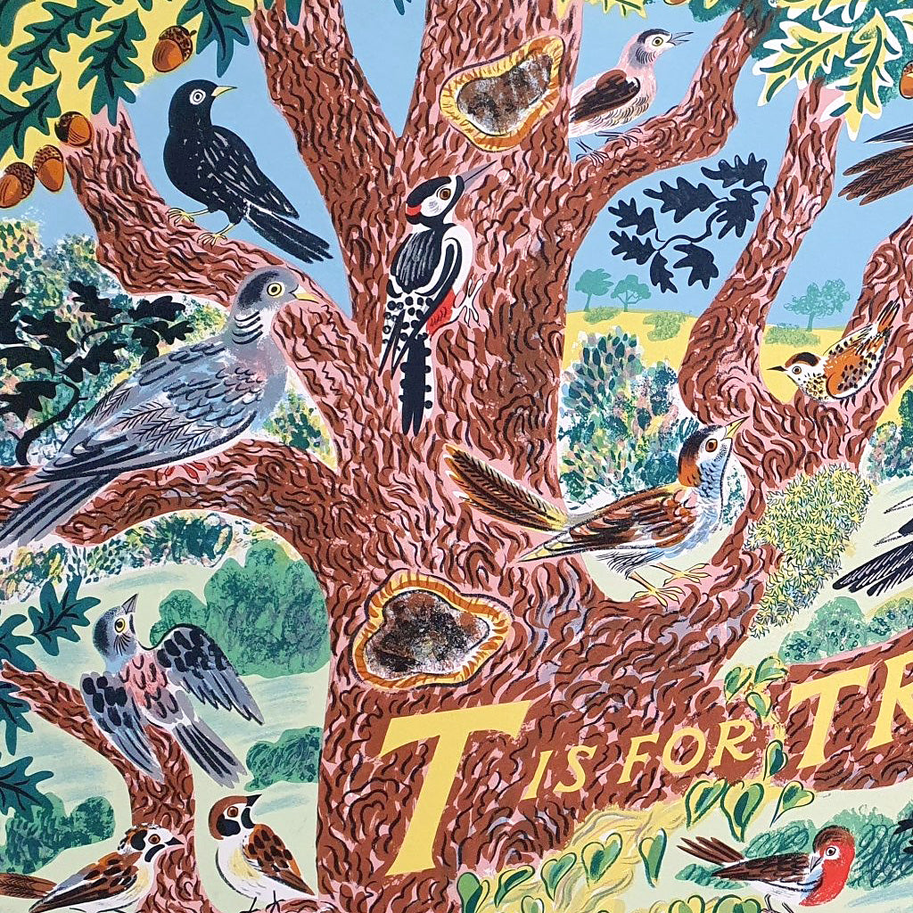 T is for Tree - Emily Sutton - St. Jude's Prints