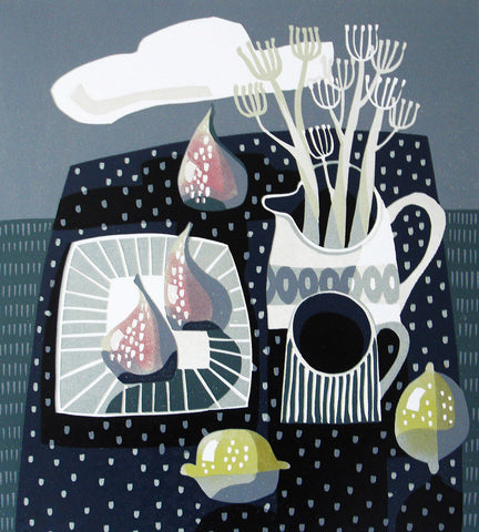 Lemons and Blue - Jane Walker - St. Jude's Prints