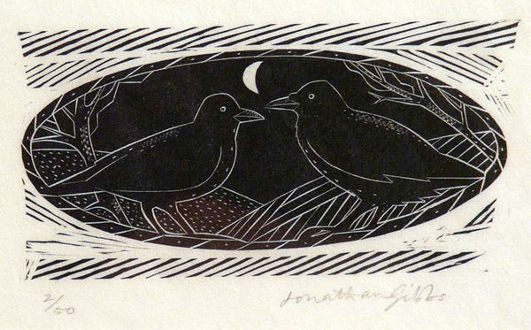 Jackdaw & Rook - Jonathan Gibbs - St. Jude's Prints