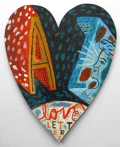 A to Z Love Letters - Jonny Hannah - St. Jude's Prints
