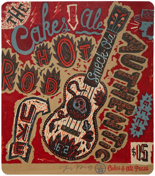 Hot Rod Uke - Jonny Hannah - St. Jude's Prints
