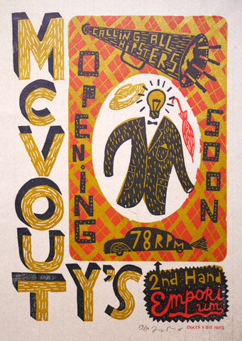 McVouty's 2nd Hand Emporium - Jonny Hannah - St. Jude's Prints