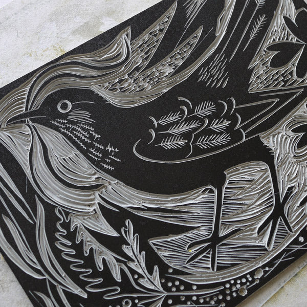 Ballindalloch Blackbird - Mark Hearld - St. Jude's Prints