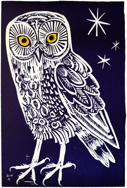 Owl - Mark Hearld - St. Jude's Prints